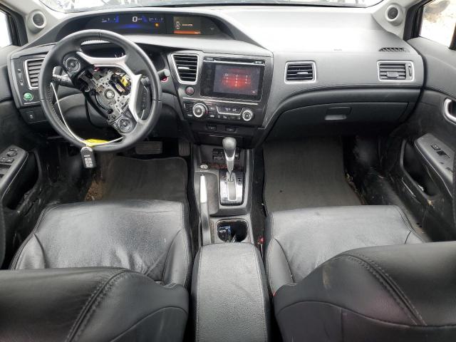 19XFB2F95EE255599 - 2014 HONDA CIVIC EXL შავი ფოტო 8