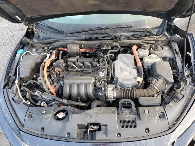 19XZE4F16KE005567 - 2019 HONDA INSIGHT LX GRAY photo 11