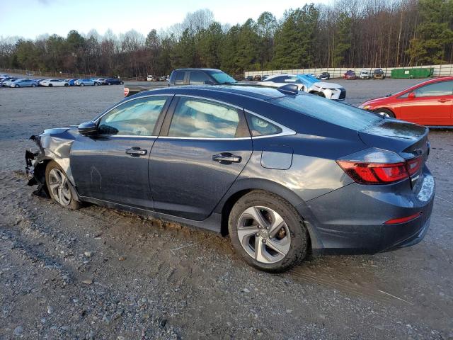 19XZE4F16KE005567 - 2019 HONDA INSIGHT LX GRAY photo 2