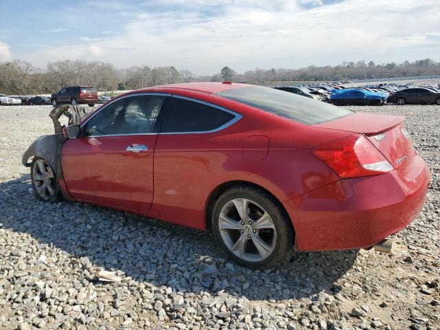 1HGCS2B8XBA003055 - 2011 HONDA ACCORD EXL RED photo 2