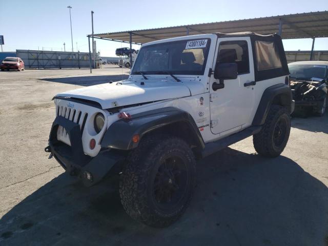 1J4GA5D18AL205510 - 2010 JEEP WRANGLER SAHARA WHITE photo 1