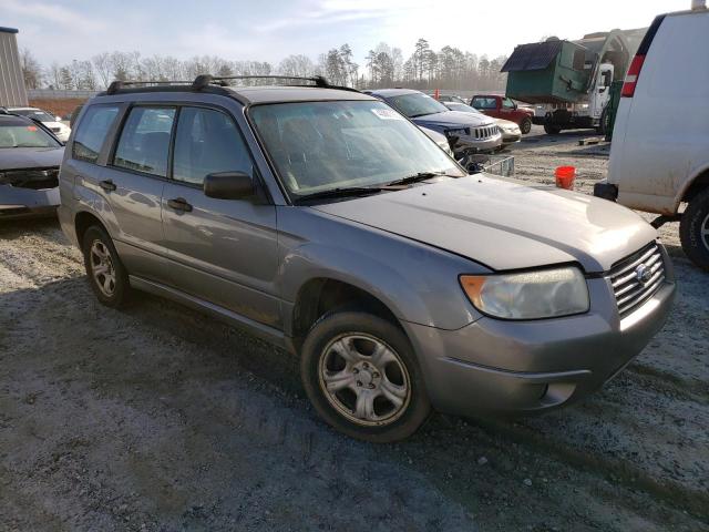 JF1SG63626H738230 - 2006 SUBARU FORESTER 2.5X GRAY photo 4