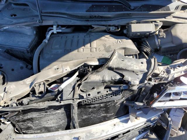 5FRYD4H29EB015950 - 2014 ACURA MDX SILVER photo 12