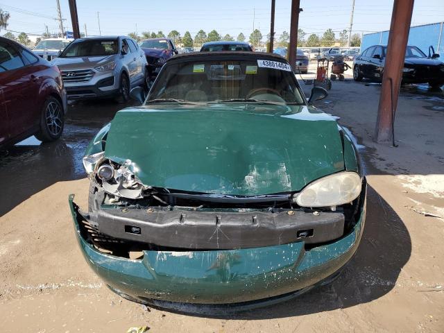 JM1NB353710210083 - 2001 MAZDA MX-5 MIATA BASE GREEN photo 5