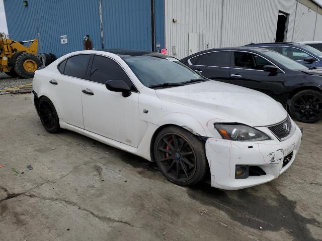 JTHBP262185001907 - 2008 LEXUS IS-F WHITE photo 4