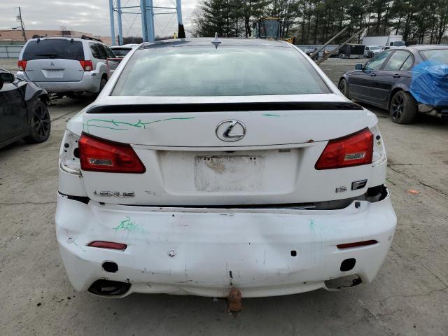 JTHBP262185001907 - 2008 LEXUS IS-F WHITE photo 6