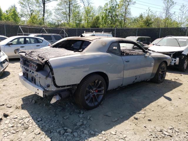 2C3CDZFJ3MH676602 - 2021 DODGE CHALLENGER R/T SCAT PACK GRAY photo 3
