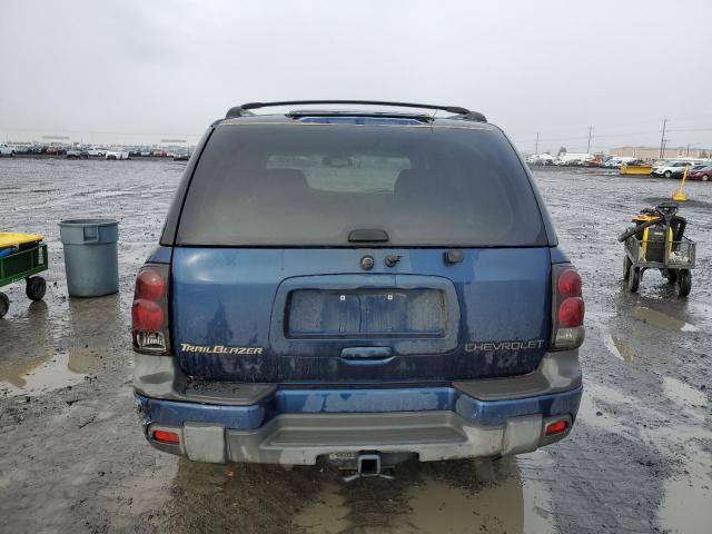 1GNDT13SX22377865 - 2002 CHEVROLET TRAILBLAZE BLUE photo 6