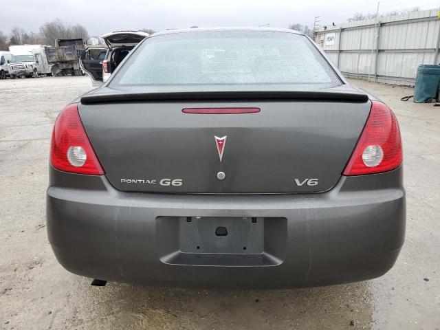 1G2ZG58N174133616 - 2007 PONTIAC G6 BASE GRAY photo 6