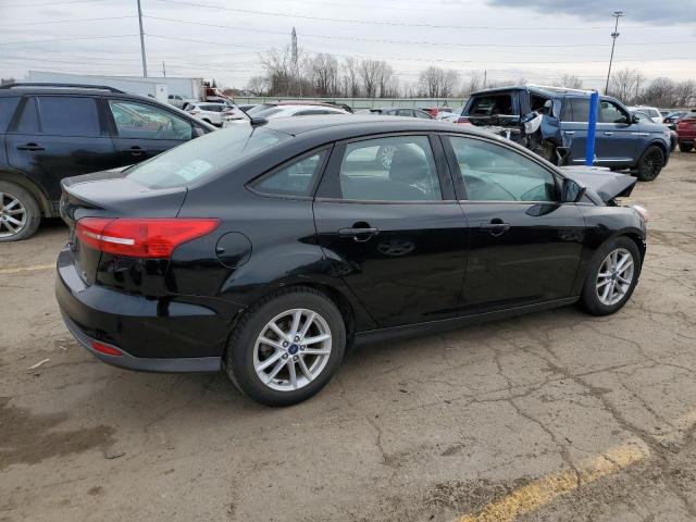 1FADP3FE2JL222272 - 2018 FORD FOCUS SE BLACK photo 3