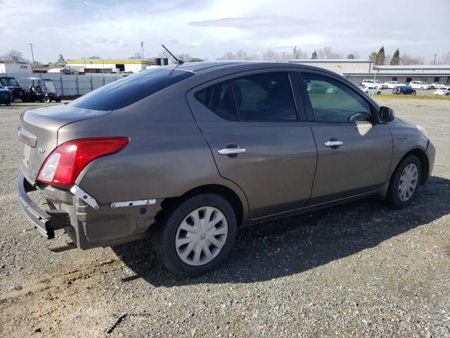 3N1CN7AP3CL879233 - 2012 NISSAN VERSA S SILVER photo 3