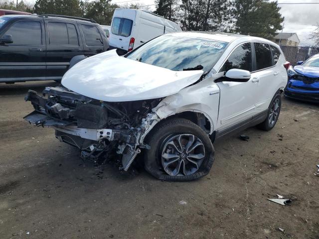 5J6RT6H56NL011098 - 2022 HONDA CR-V EX WHITE photo 1