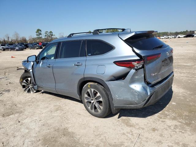 5TDGZRAH1LS023866 - 2020 TOYOTA HIGHLANDER XLE 银色 照片 2