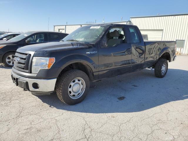 1FTFX1EF8CKE38895 - 2012 FORD F150 SUPER CAB BLACK photo 1