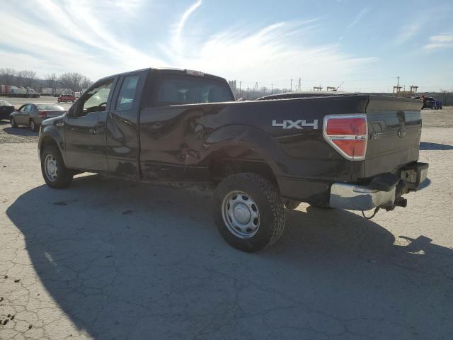 1FTFX1EF8CKE38895 - 2012 FORD F150 SUPER CAB BLACK photo 2