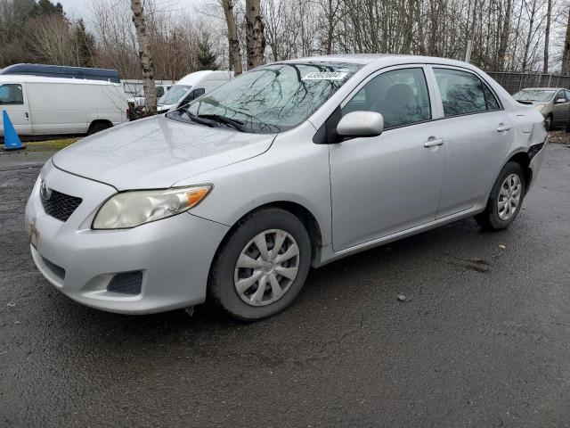 1NXBU4EE1AZ318837 - 2010 TOYOTA COROLLA BASE SILVER photo 1