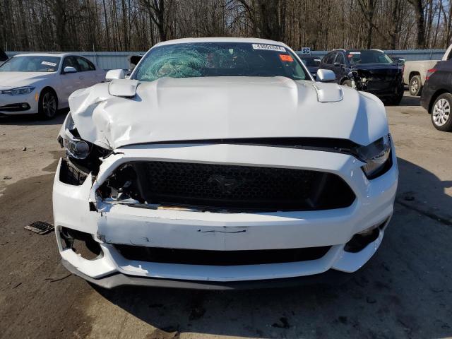 1FA6P8CF7H5236928 - 2017 FORD MUSTANG GT WHITE photo 5