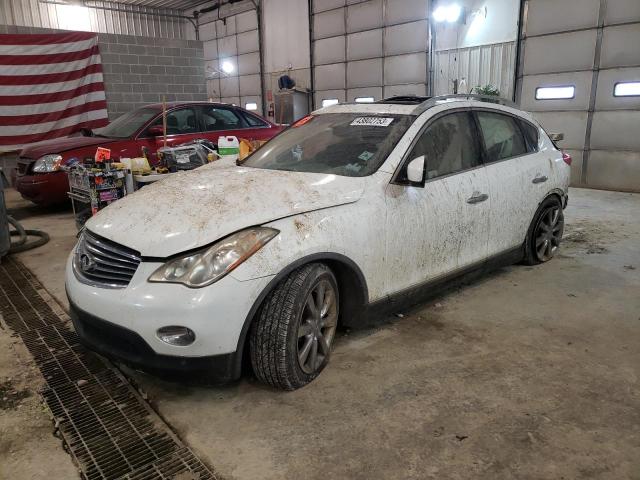 JN1AJ0HP0BM801061 - 2011 INFINITI EX35 BASE WHITE photo 1