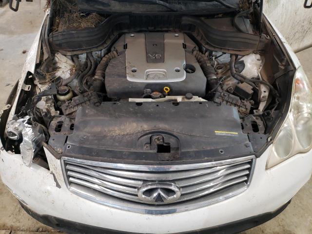 JN1AJ0HP0BM801061 - 2011 INFINITI EX35 BASE WHITE photo 11