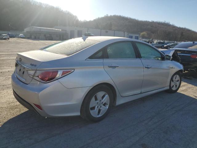 KMHEC4A44CA058287 - 2012 HYUNDAI SONATA HYBRID SILVER photo 3