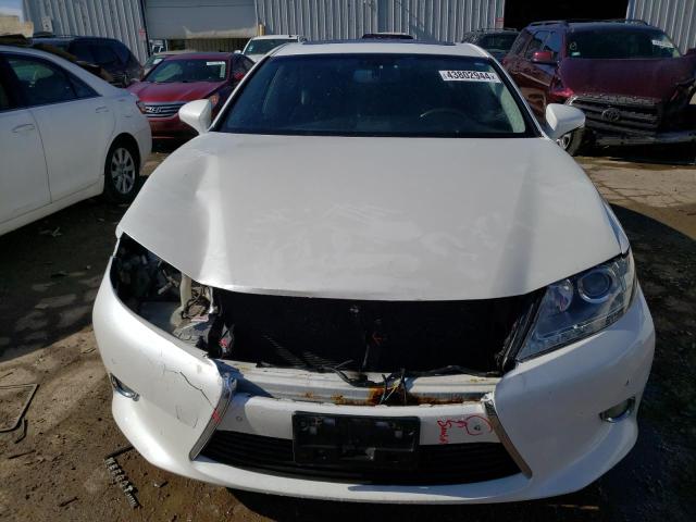 JTHBK1GG2D2036809 - 2013 LEXUS ES 350 WHITE photo 5