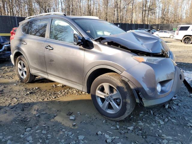 2T3RFREV9FW229893 - 2015 TOYOTA RAV4 XLE GRAY photo 4