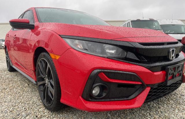 SHHFK7H4XLU208766 - 2020 HONDA CIVIC SPORT RED photo 1