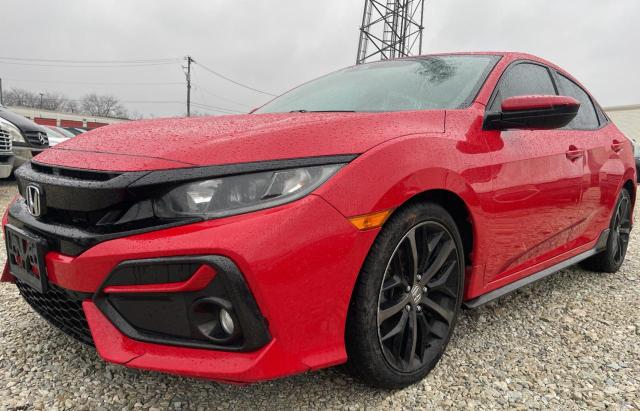 SHHFK7H4XLU208766 - 2020 HONDA CIVIC SPORT RED photo 2