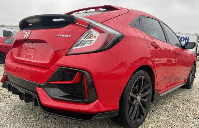 SHHFK7H4XLU208766 - 2020 HONDA CIVIC SPORT RED photo 4