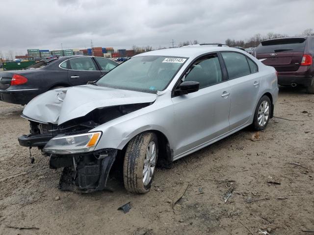 3VW2K7AJ6FM401218 - 2015 VOLKSWAGEN JETTA BASE Արծաթագույն լուսանկար 1