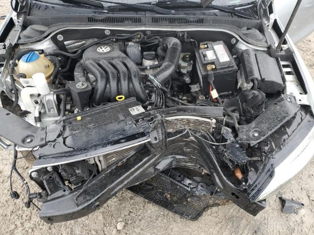 3VW2K7AJ6FM401218 - 2015 VOLKSWAGEN JETTA BASE Արծաթագույն լուսանկար 11