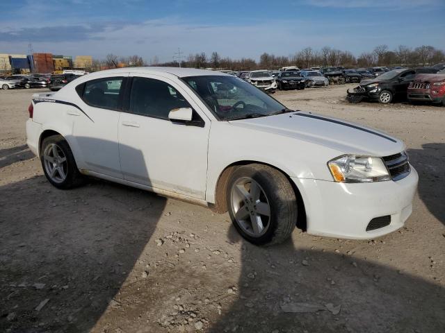 1C3CDZCB6CN287052 - 2012 DODGE AVENGER SXT WHITE photo 4