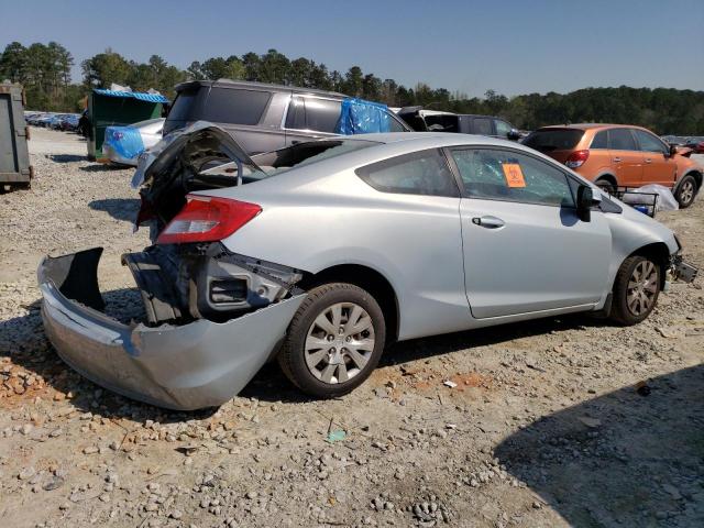 2HGFG3B58CH542741 - 2012 HONDA CIVIC LX SILVER photo 3