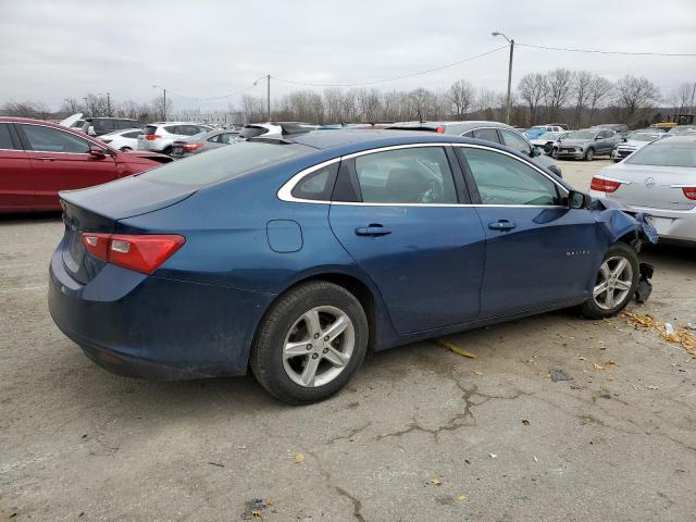 1G1ZB5STXKF181672 - 2019 CHEVROLET MALIBU LS Көк фото 3