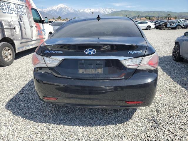 KMHEC4A40DA094334 - 2013 HYUNDAI SONATA HYBRID BLACK photo 6