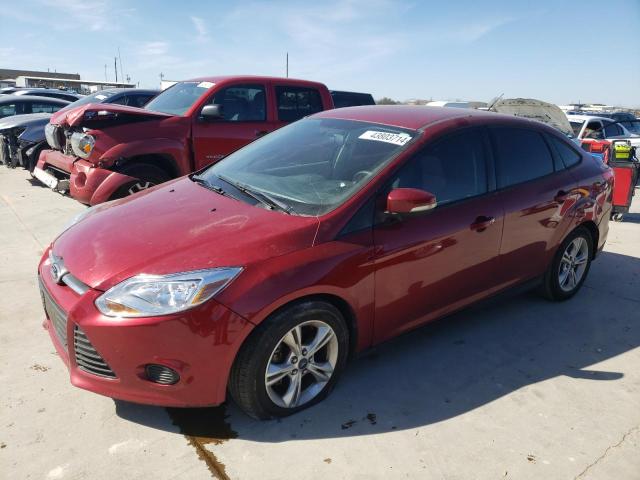 1FADP3F2XDL163501 - 2013 FORD FOCUS SE RED photo 1