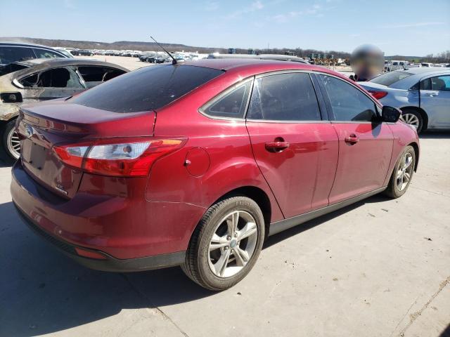 1FADP3F2XDL163501 - 2013 FORD FOCUS SE RED photo 3