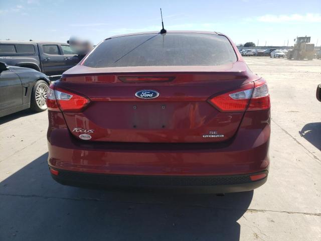 1FADP3F2XDL163501 - 2013 FORD FOCUS SE RED photo 6