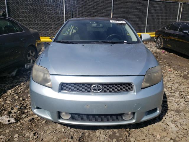 JTKDE177X60136245 - 2006 TOYOTA SCION TC ტურკოუსი ფოტო 5