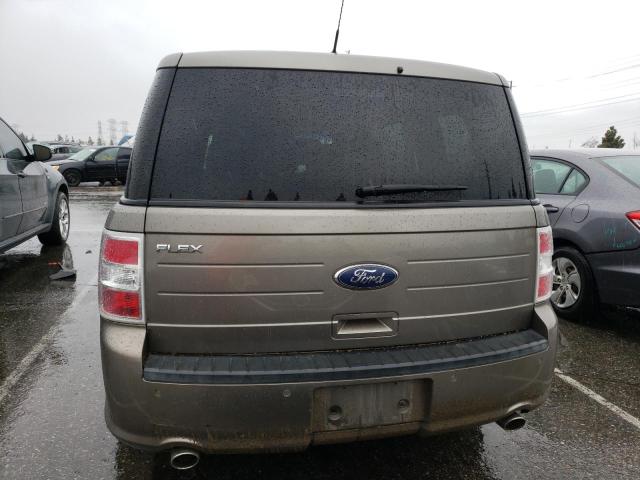 2FMGK5B85DBD27535 - 2013 FORD FLEX SE TAN photo 6