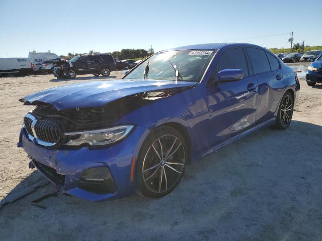 3MW5R1J0XL8B08780 - 2020 BMW 330I BLUE photo 1