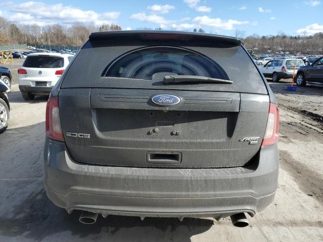 2FMDK4AK6BBB12656 - 2011 FORD EDGE SPORT BLACK photo 6