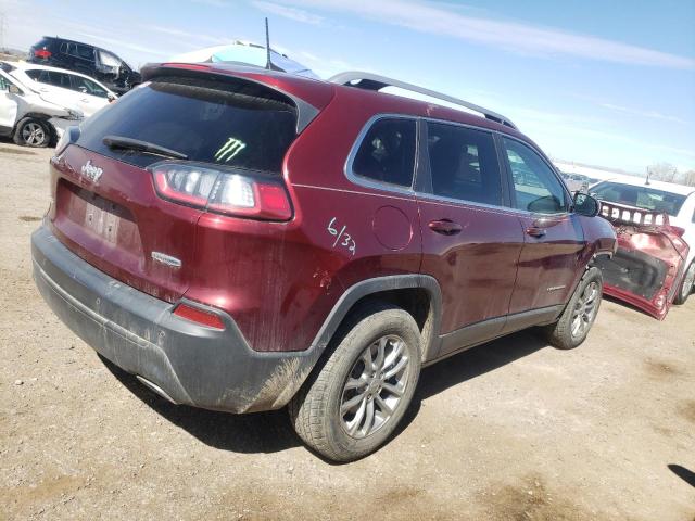 1C4PJMLX7KD102483 - 2019 JEEP CHEROKEE LATITUDE PLUS BURGUNDY photo 3