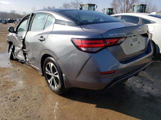 3N1AB8CV5PY293580 - 2023 NISSAN SENTRA SV GRAY photo 2