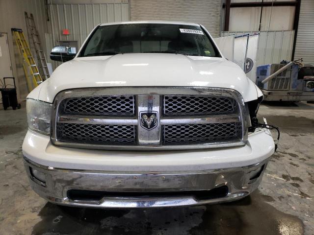 1C6RD7NT7CS229847 - 2012 DODGE RAM 1500 LARAMIE WHITE photo 5