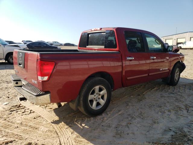 1N6BA07A67N240555 - 2007 NISSAN TITAN XE RED photo 3