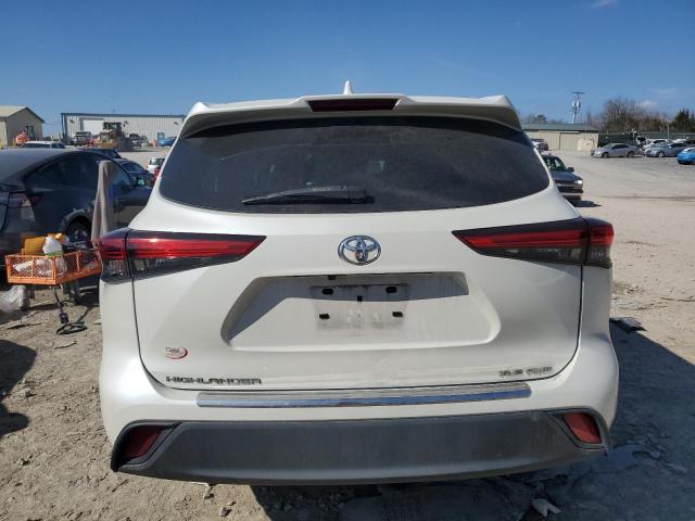 5TDGZRBH4LS002119 - 2020 TOYOTA HIGHLANDER XLE WHITE photo 6