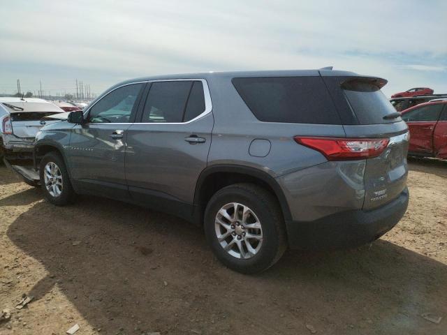 1GNERFKW0KJ182612 - 2019 CHEVROLET TRAVERSE LS GRAY photo 2