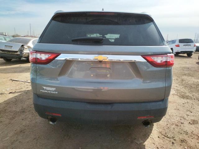 1GNERFKW0KJ182612 - 2019 CHEVROLET TRAVERSE LS GRAY photo 6