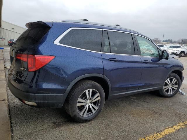 5FNYF6H89HB069829 - 2017 HONDA PILOT EXL BLUE photo 3